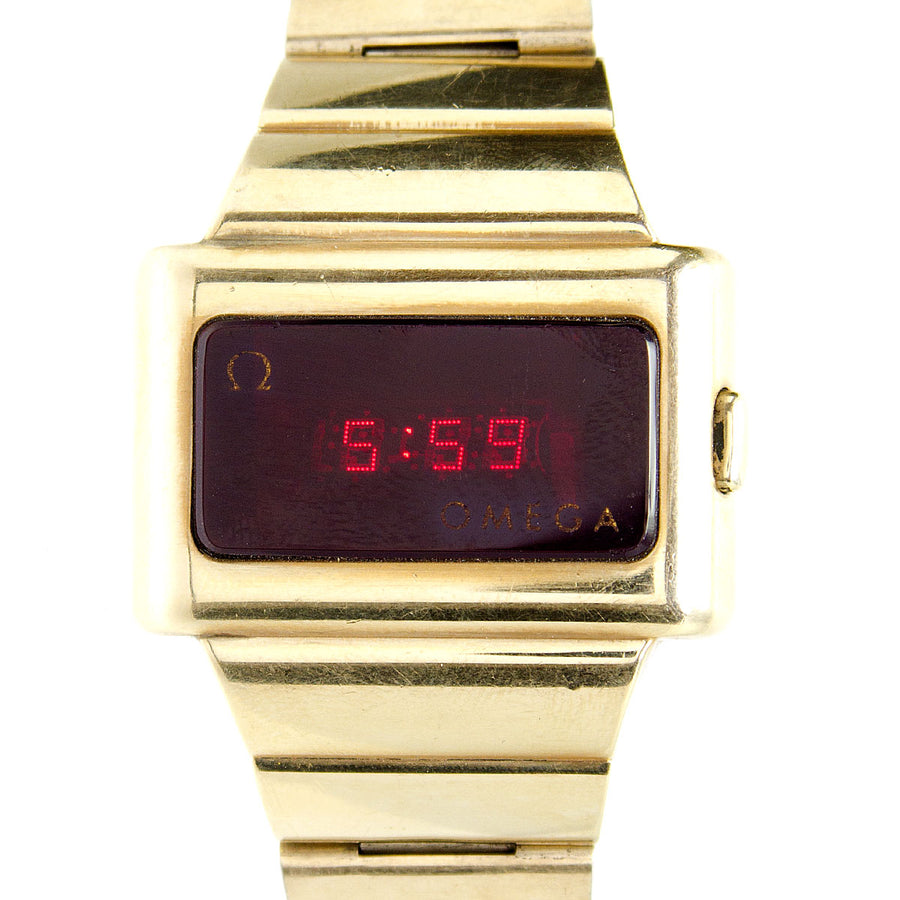 veeg mei Gestaag Omega Constellation Time Computer I LED – Chicago Pawners & Jewelers