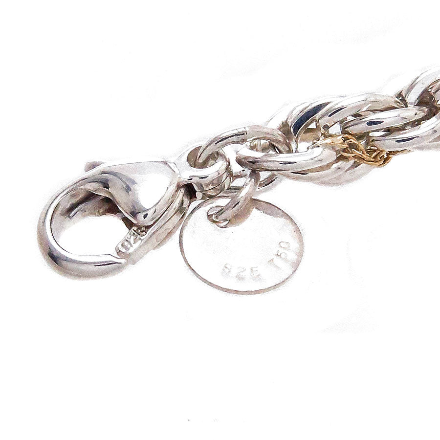 Tiffany & Co. Silver & 18kt Gold Rope Bracelet – Chicago Pawners and ...