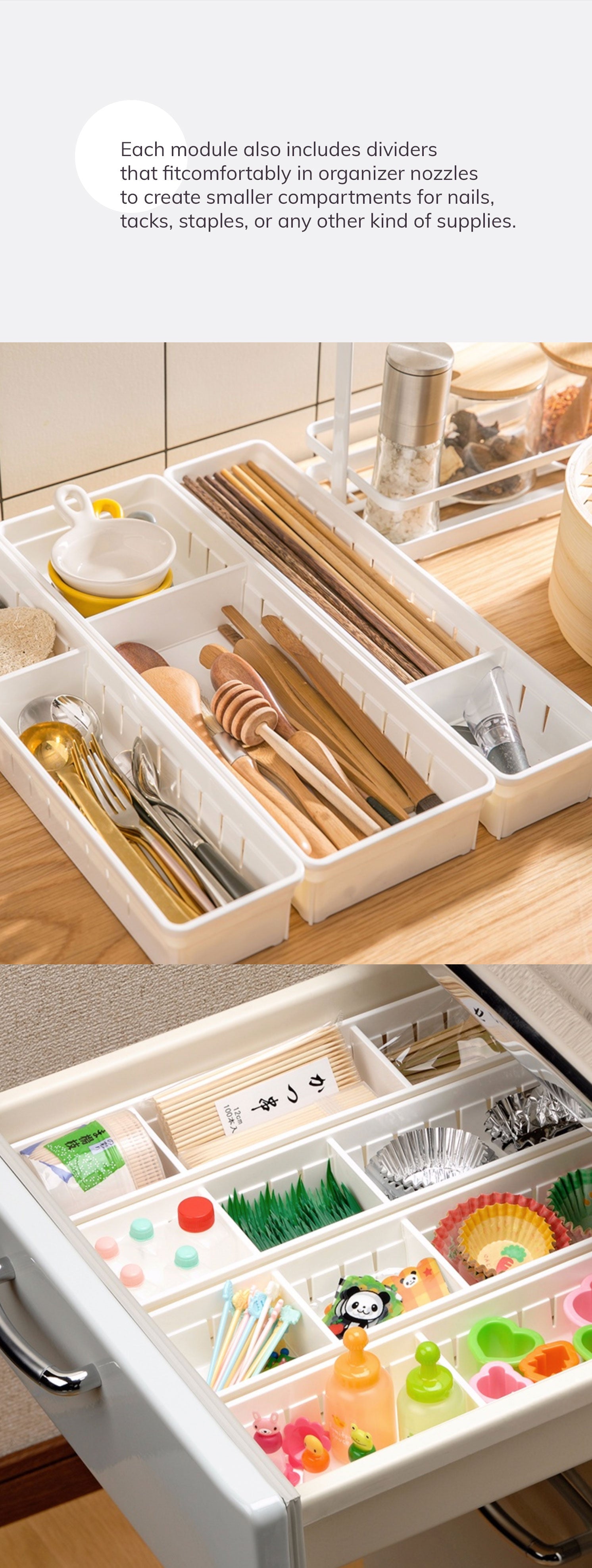 Kitchen Drawer Organizer Made In Japan Lifease