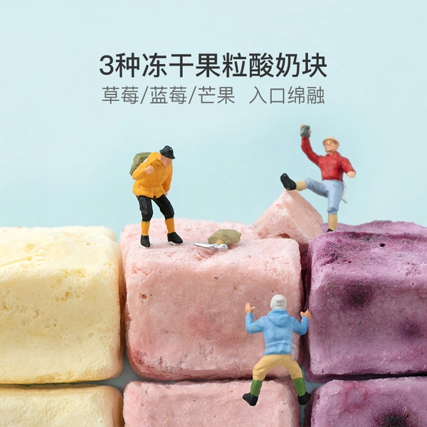 【中国直邮】大块酥松，酸奶草莓谷物燕麦片 600克