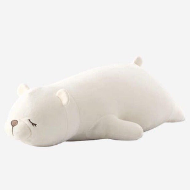 large stuffed dog pillow
