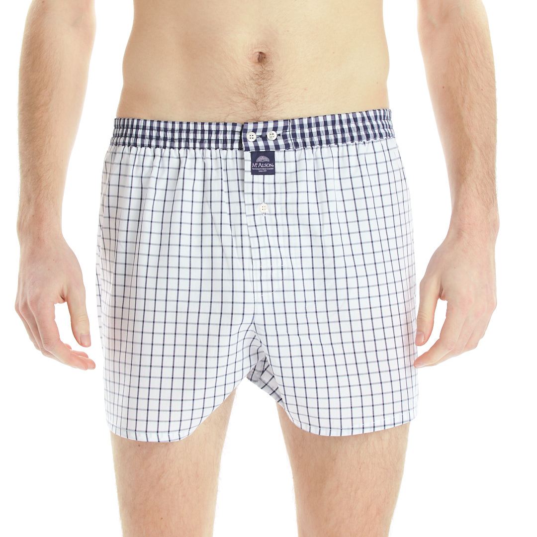 McAlson boxer short m0224 - checkered white