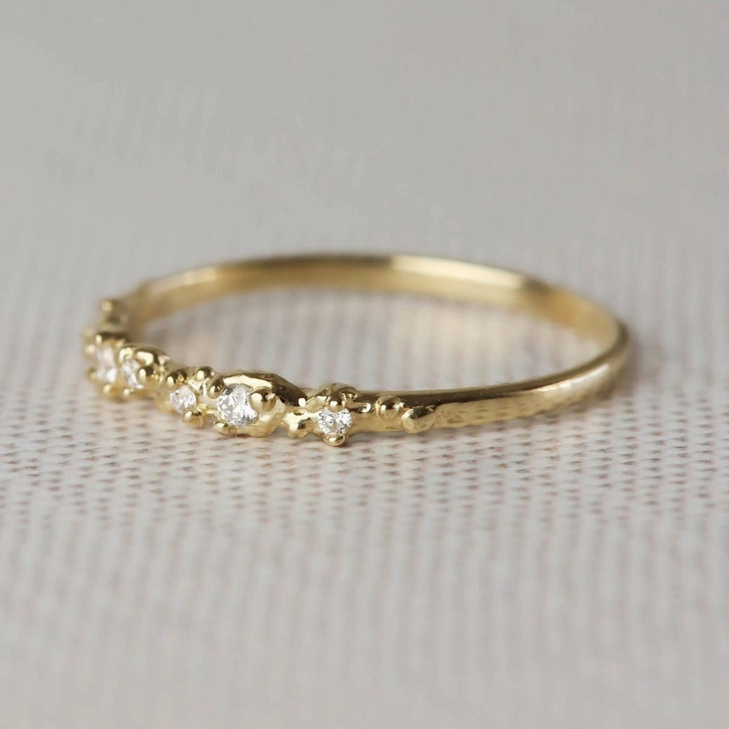 14k Diamond Isla Ring