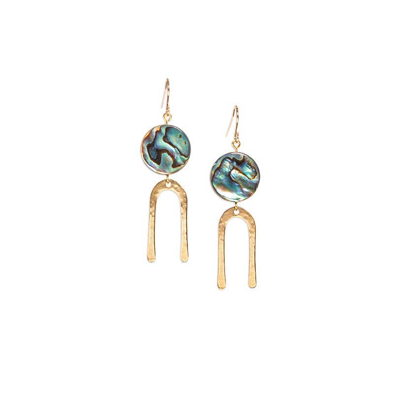 Mother of Pearl Frances Earrings