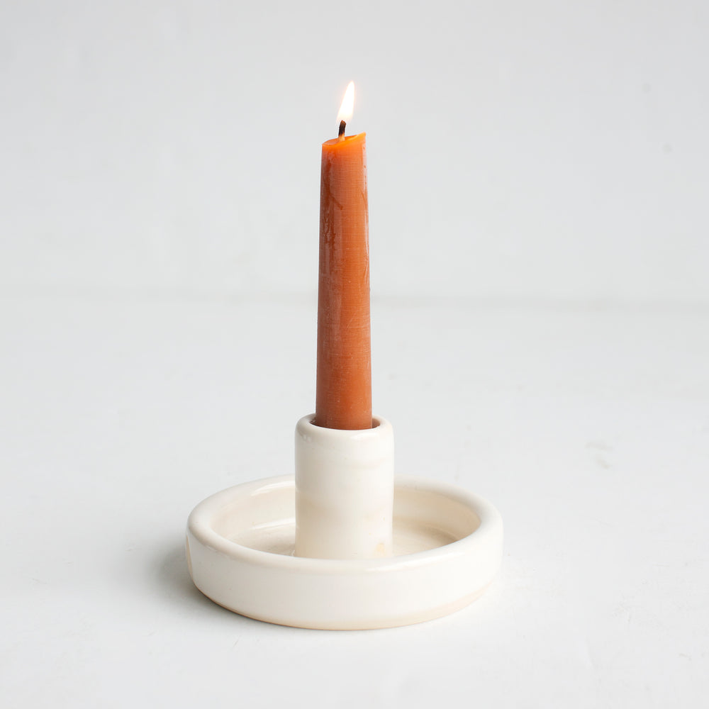 Kent Black Taper Candle Holder, Short – Be Home