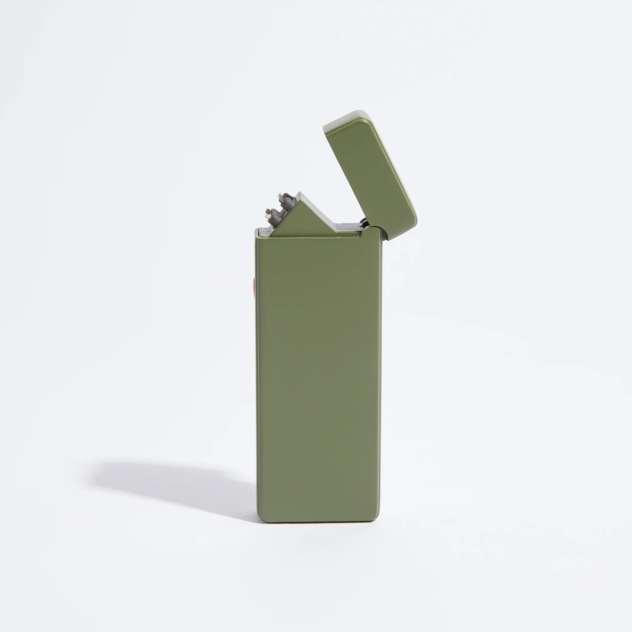 Double Arc Pocket Lighter in Olive