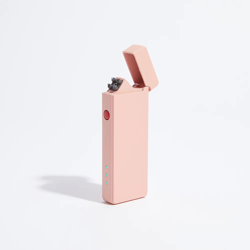 Double Arc Pocket Lighter in Pink