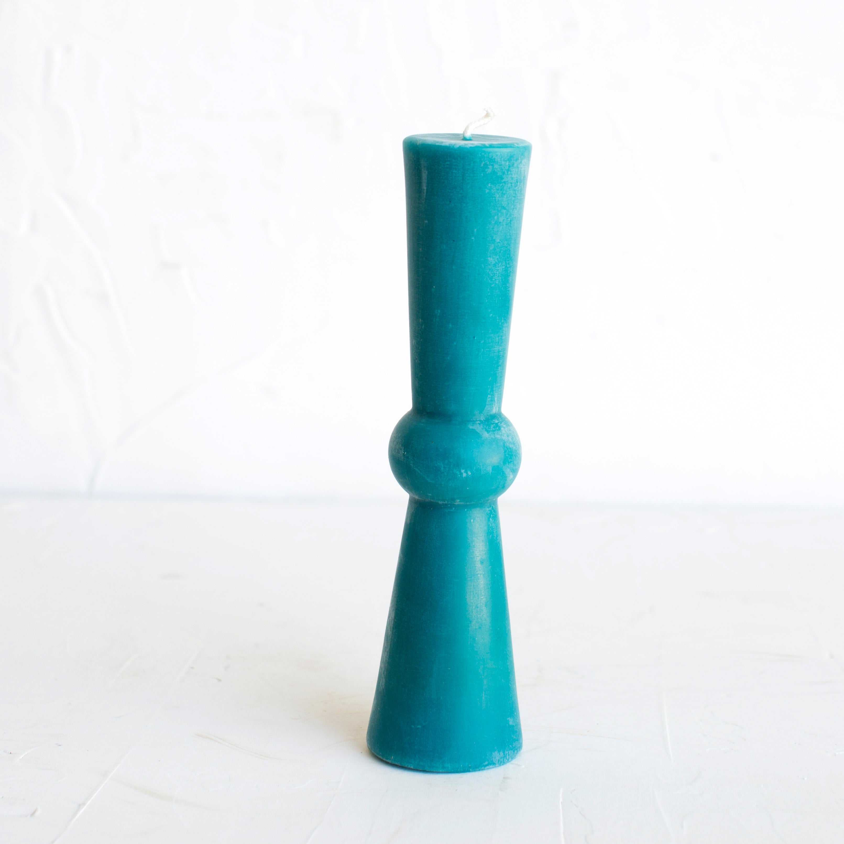 Turquoise Josee Pillar Candles