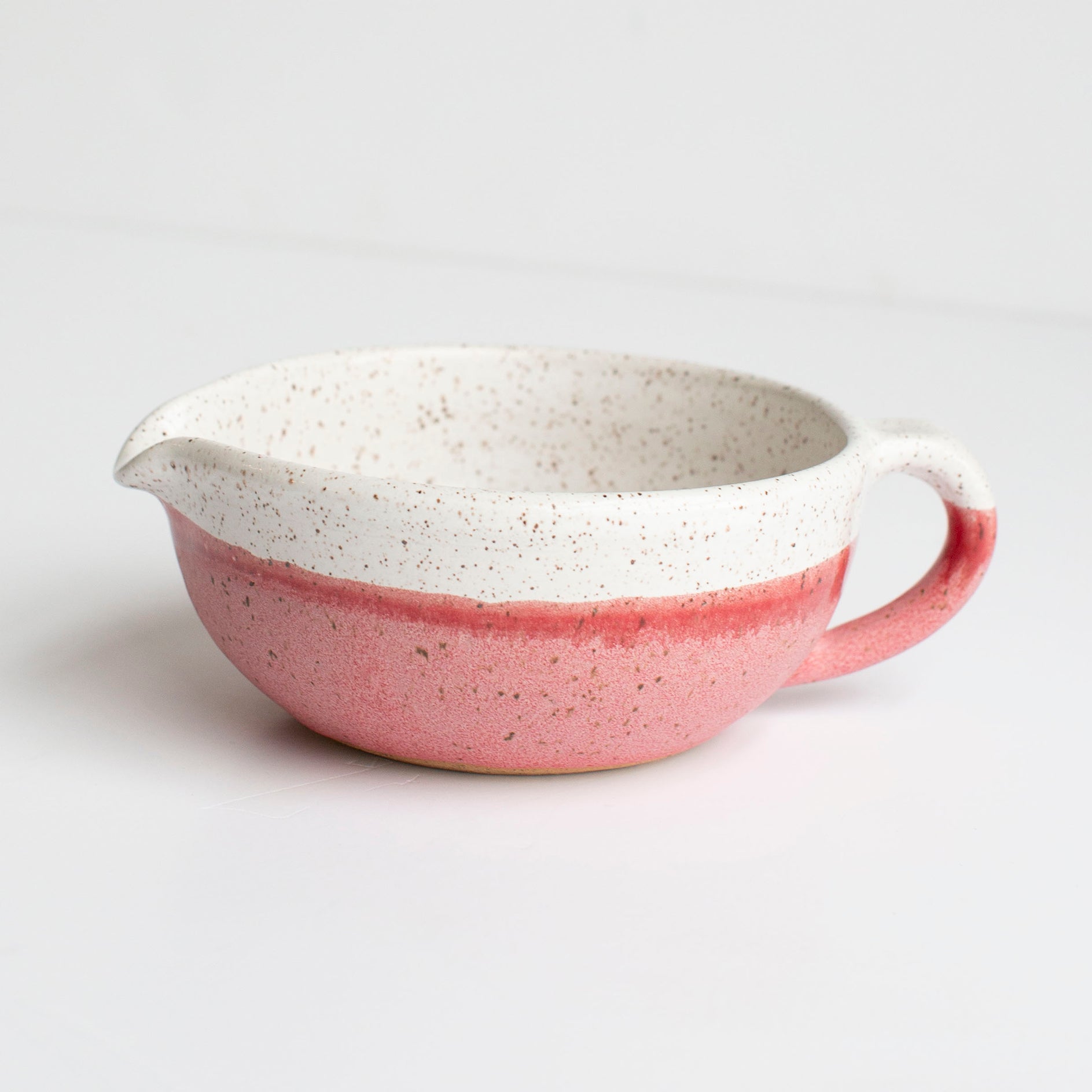 Salad Dressing Bowl in Pink