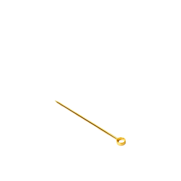 Gold Cocktail Pin