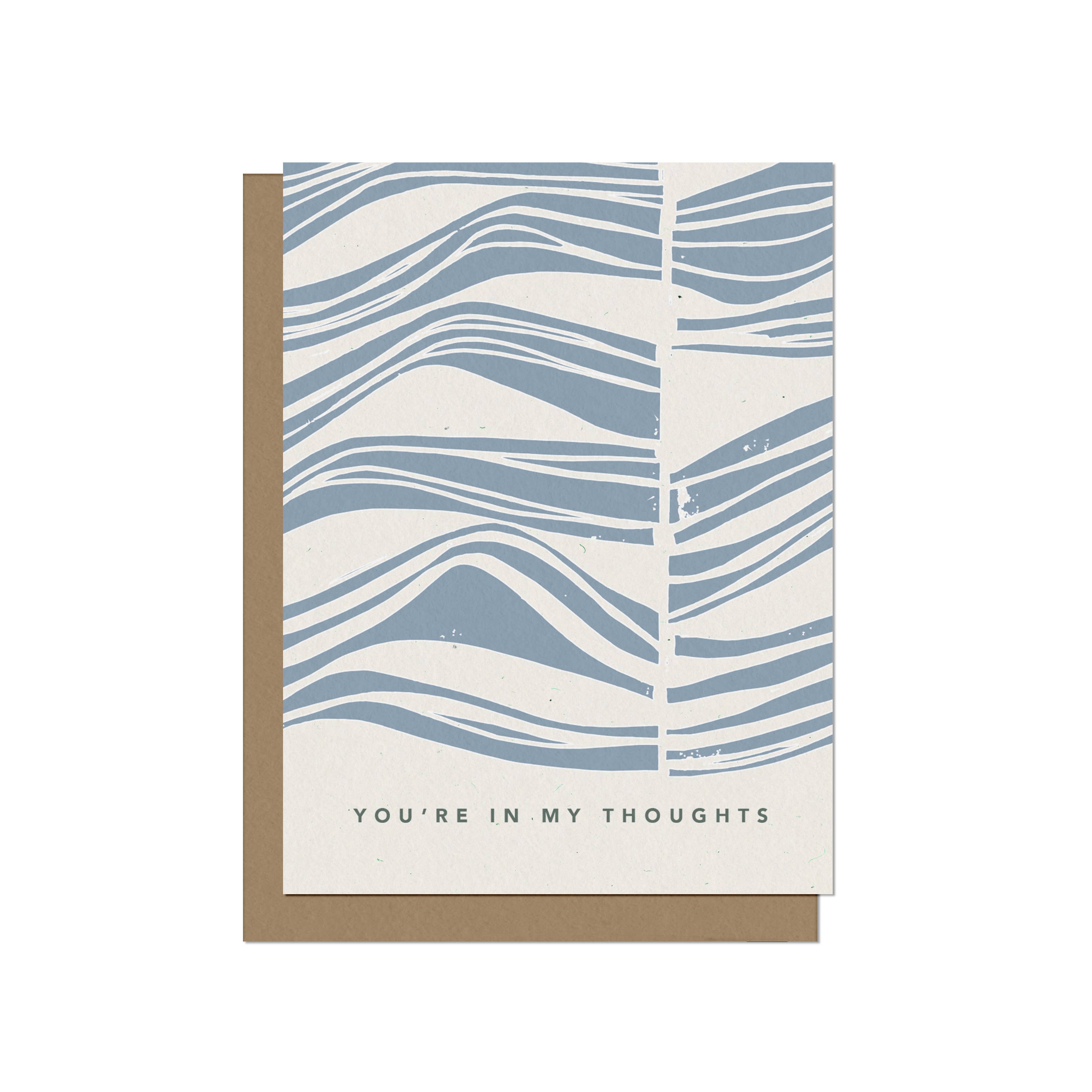 In My Thoughts Sympathy Card