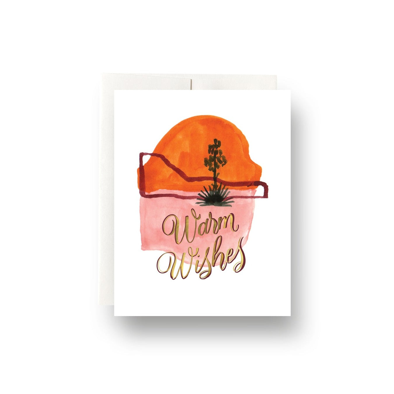 Cactus Warm Wishes Card