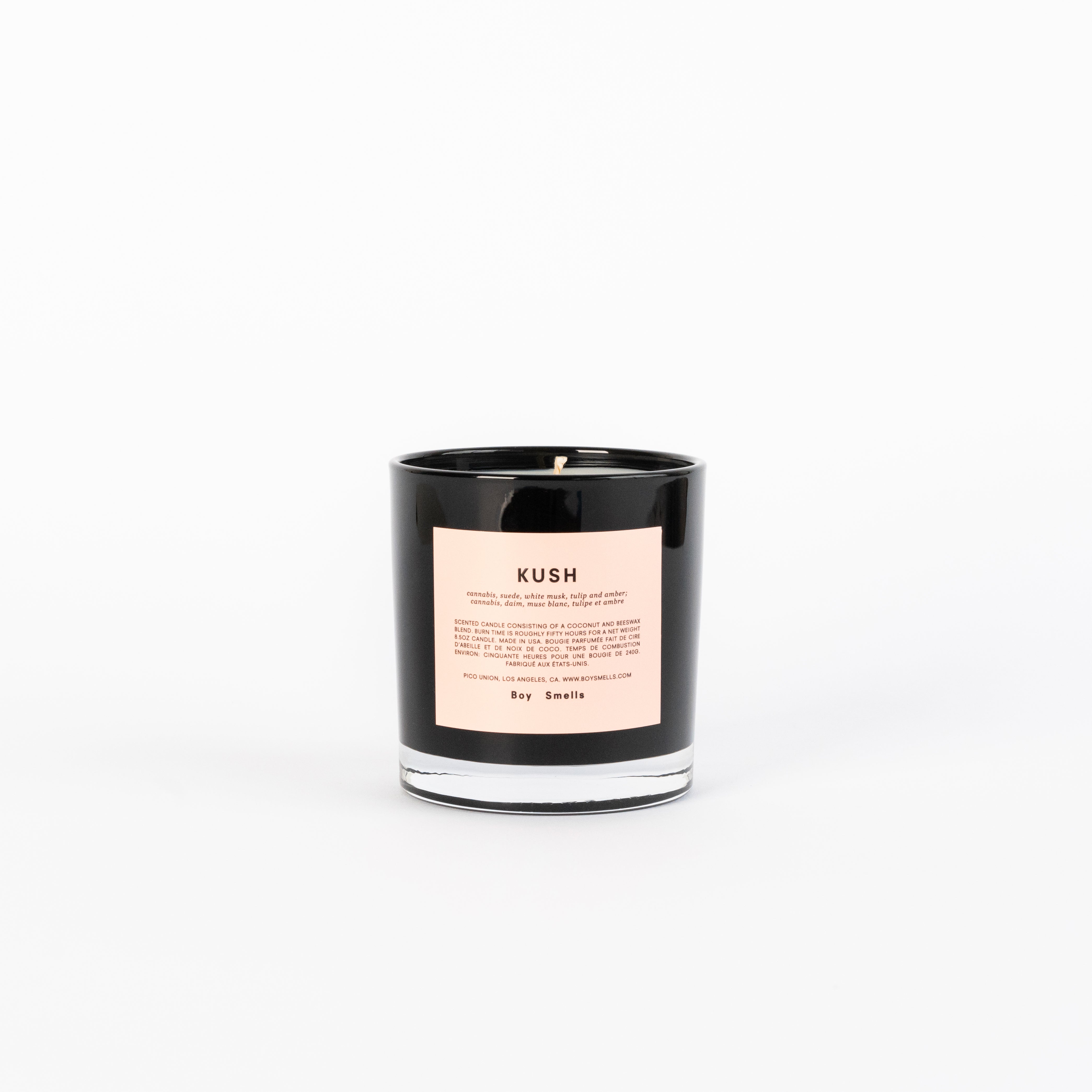 Boy Smells Candle