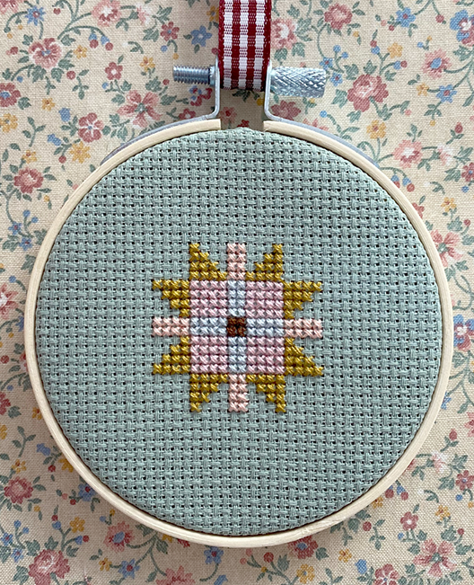 New England Quilt Block 3 Cross Stitch Pattern: Wholesale