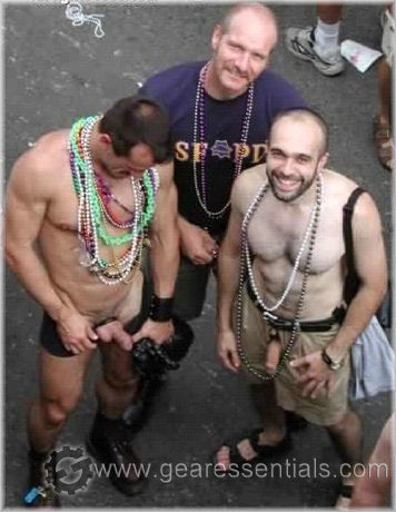 mardi gras cock flashers Bdsm and lesbian femdom erotic stories