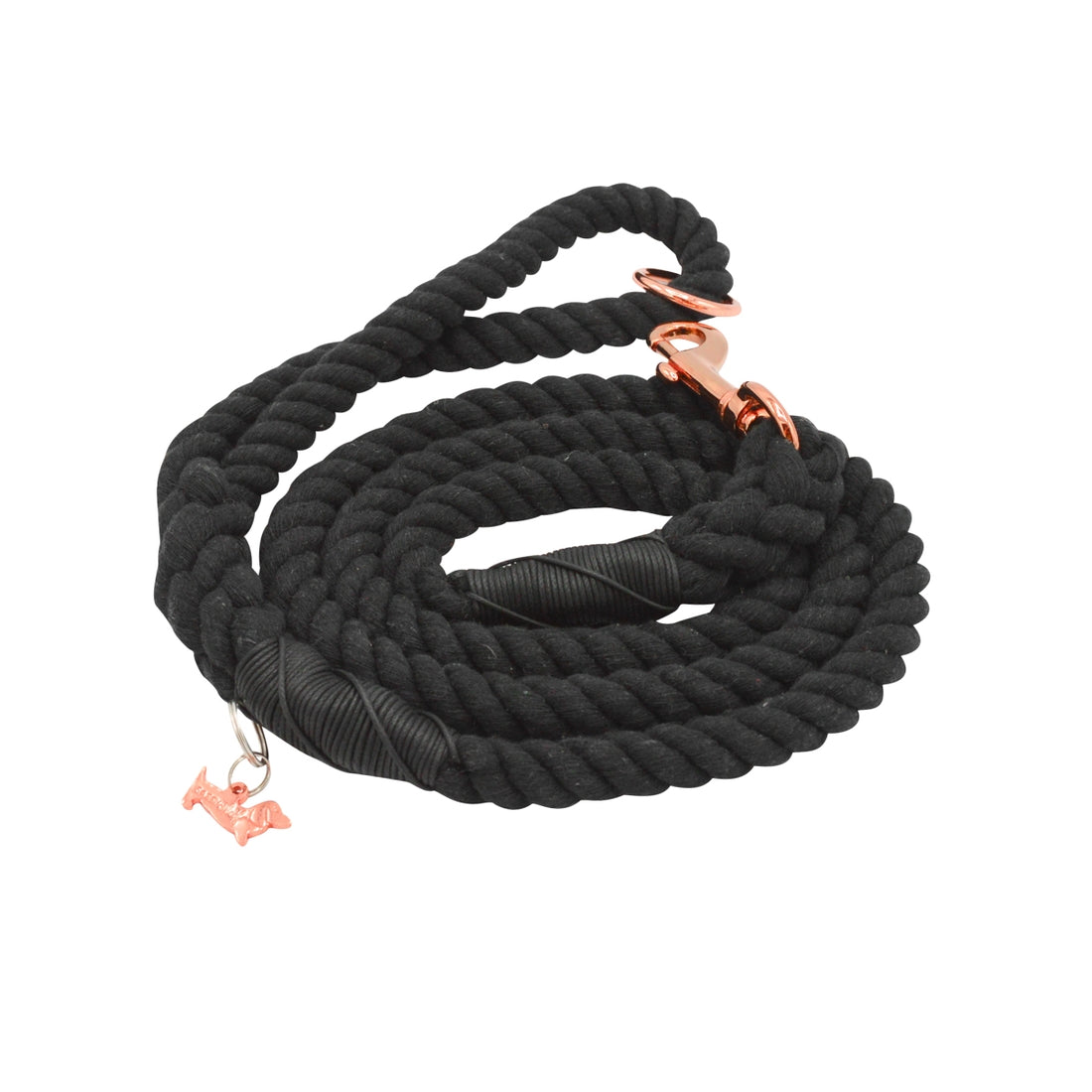 Black Rope Leash