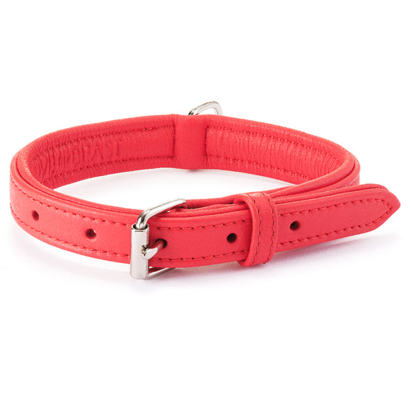 Pink Leather Dog Collar - Pink Leather Collar For Dogs - Pretty Pink - Paw  My God!