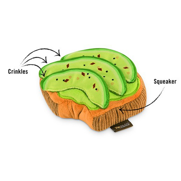 avocado toast stuffed animal