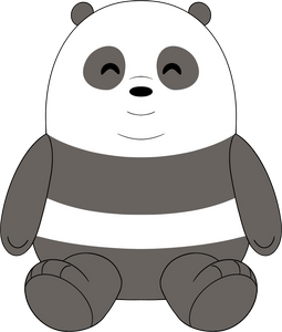 Panda Plush (9in)
