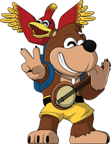 banjo kazooie drawing