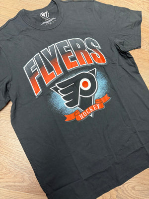 Flyers Flint Black Arena Fade Franklin Tee - Monkey's Uncle