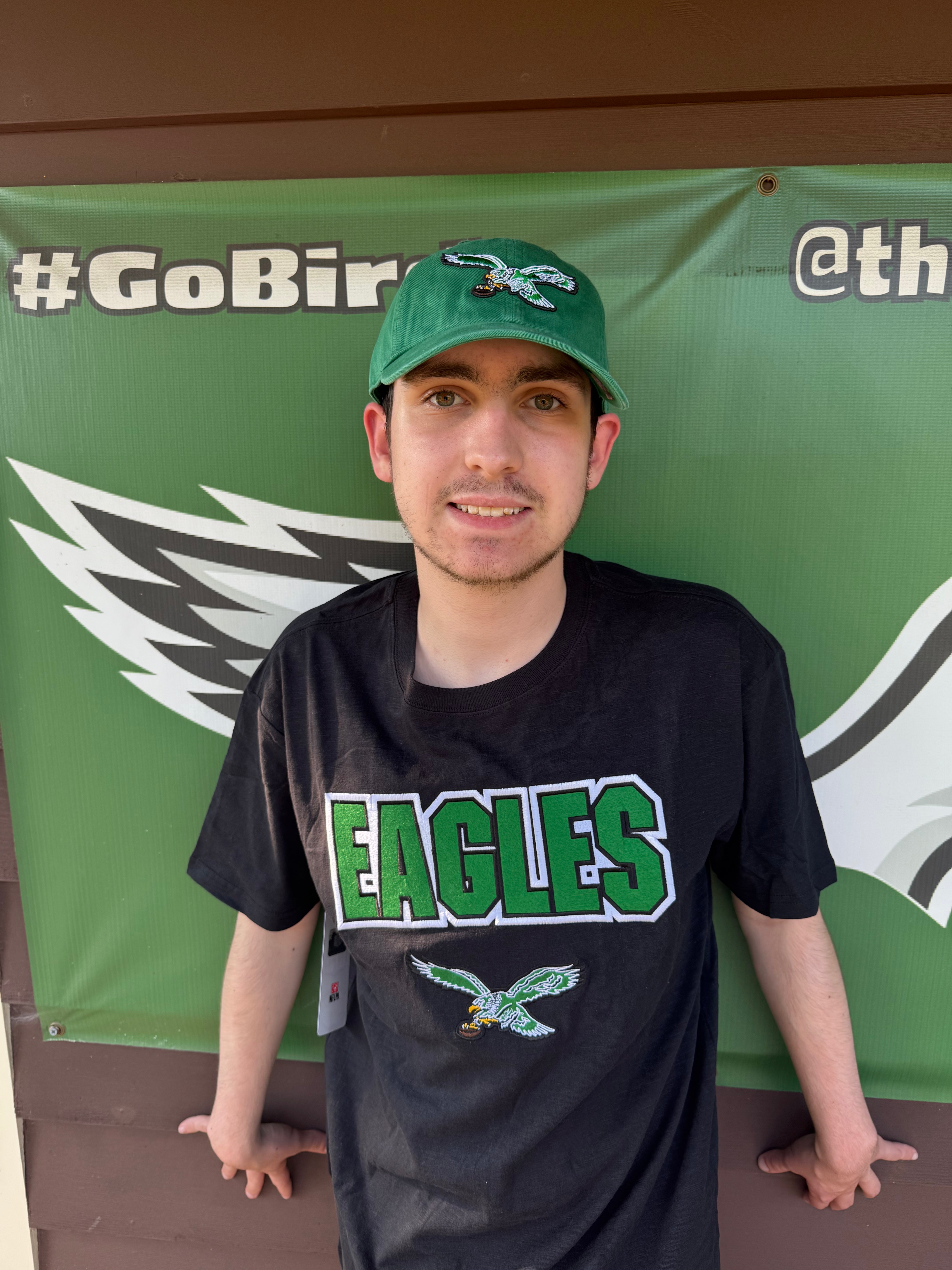 Eagles Throwback Legendary Slub Embroidered Appliqué Tee