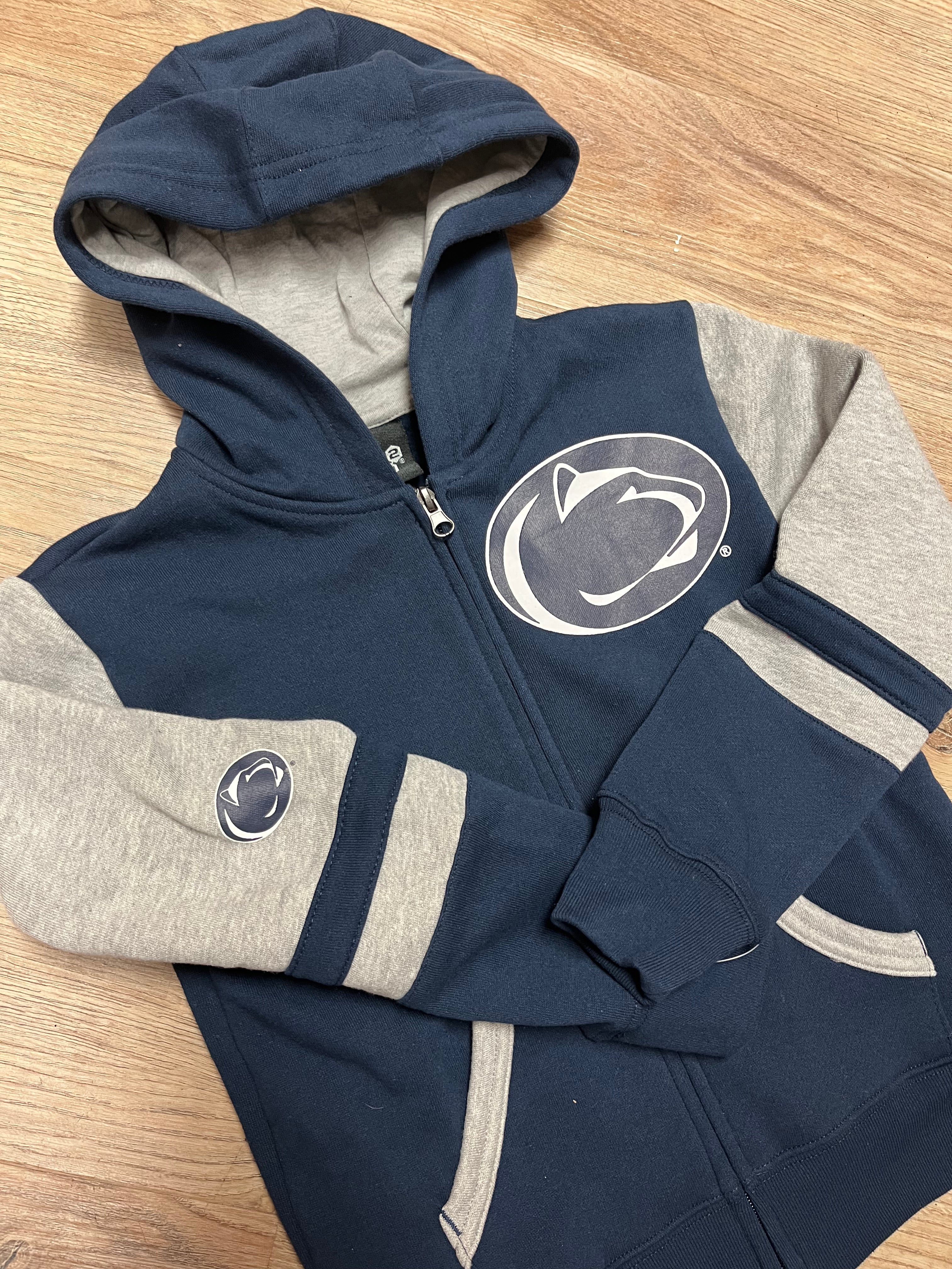 Penn state little kids full zip