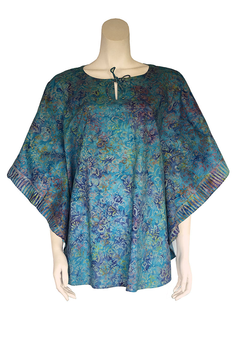 Lightweight Cotton Voile Top Printed By Hand - Arizali - Malaysia ...