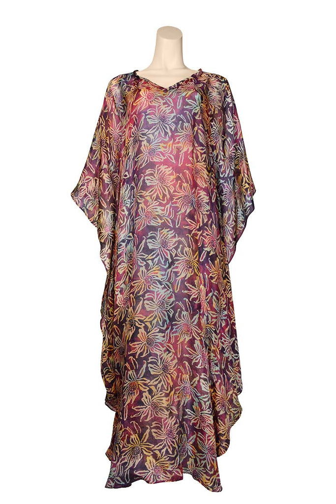 Kaftan dress made of very light silk - Malaysia & Singapore – Arizali