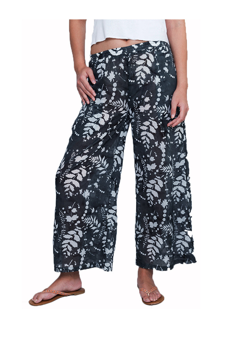 Palazzo Pants Online - Worn low waist with short tight top – Arizali