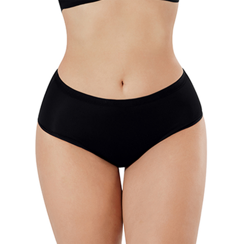 Molly II: Breathable hiphugger period panties with leak-proof gusset from CurvQueen.