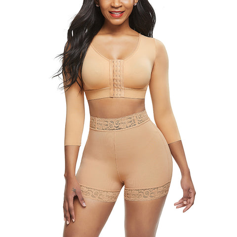 Curvqueen's Britney Nude Contouring Shapewear for a Smoother Back"
