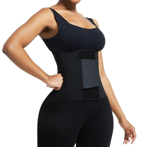 "Everyday smoothing and shaping shapewear for athletes - Nora Black by CurvQueen