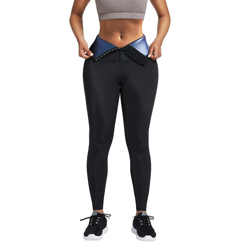 Model wearing Stassie Long Leggings, featuring strategic seam placement to enhance curves, a high waistband for comfort, and a slimming effect for a flattering look.