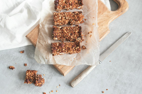 Homemade granola bars