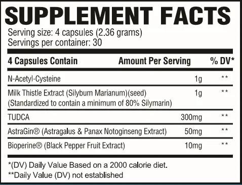 Liver Supplement Facts