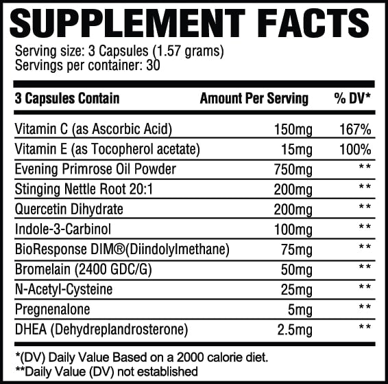 Women's Health Supplement Facts