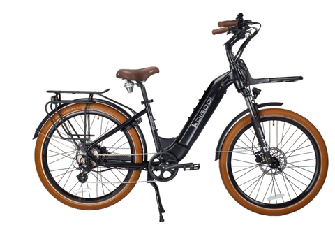 Electric bike shop with front carrier