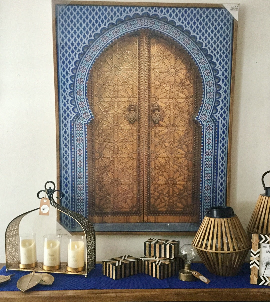 Moroccan Doors Blue That Funky Design