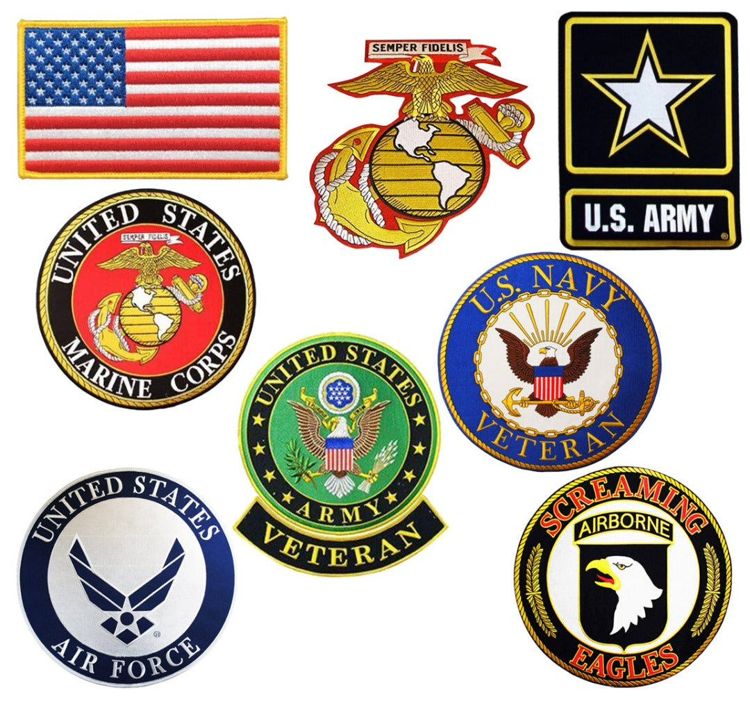 Patch - Large Flag & Military Collection