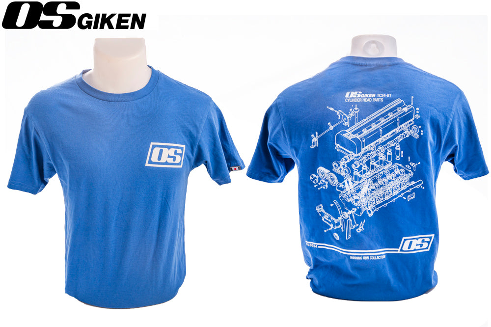 OS Giken TC24 Blueprint T-Shirt - OS Giken USA product image