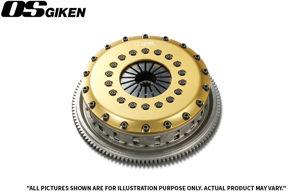 [TR2CD] - TR Twin Plate Clutch for 1JZ/2JZ - 24T Nissan Spline for VQ35HR  CD009 Gearbox Style Discs