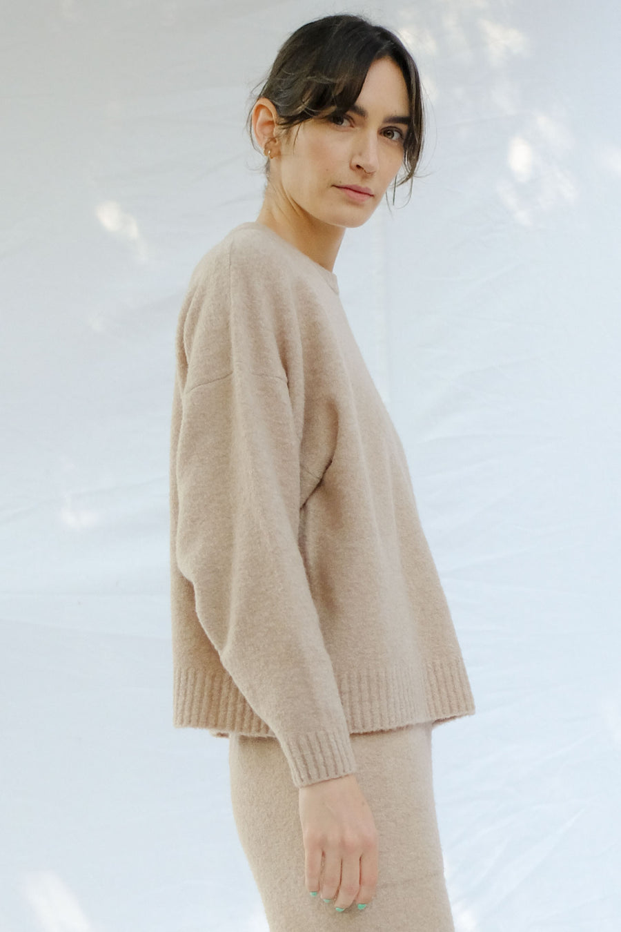 boucle sweater