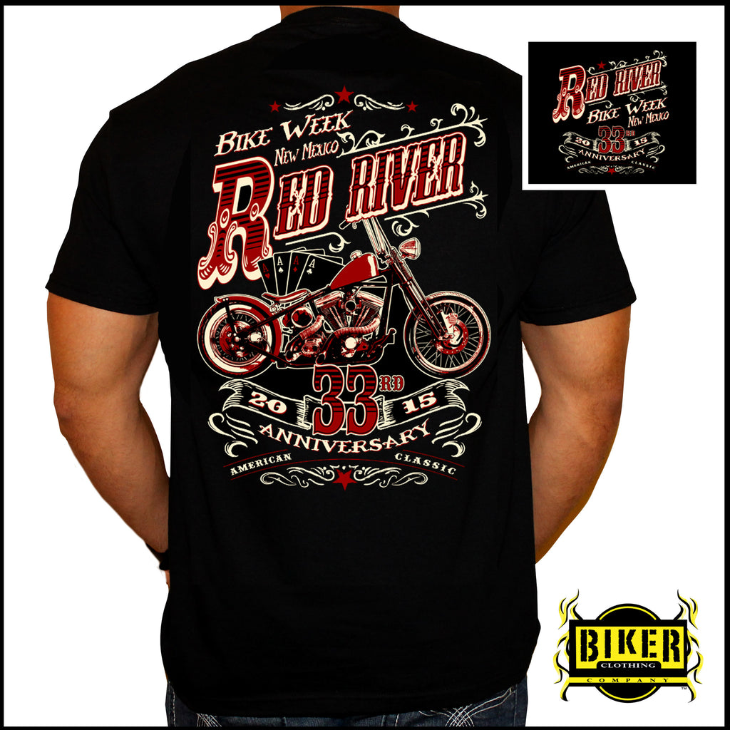 2015 Red River Memorial Day Rally American Classic T-Shirt | Biker ...