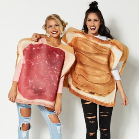 Peanut Butter and Jelly Couples Costume - It's Okay To Be Weird