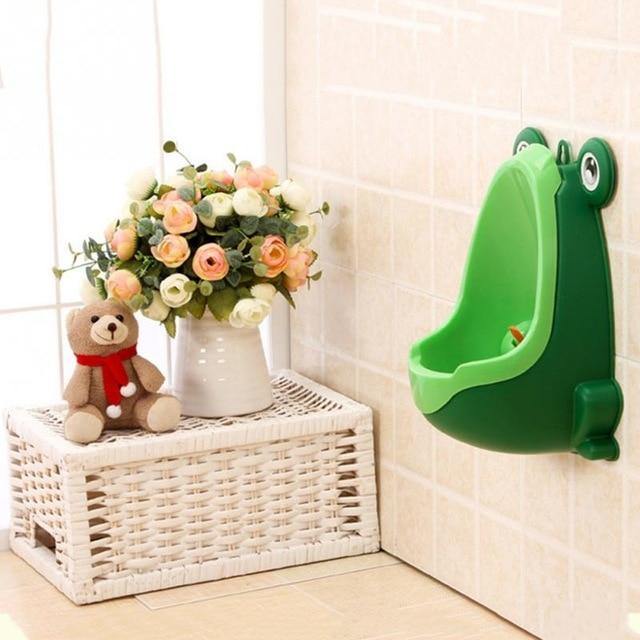 Boys Frog Urinal - It's Okay To Be Weird