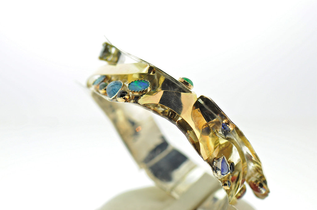 Multi Stone Bangle