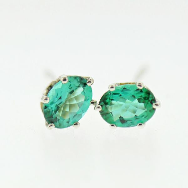 tourmaline studs