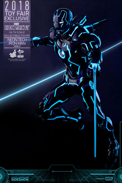 iron man mark 4 neon tech
