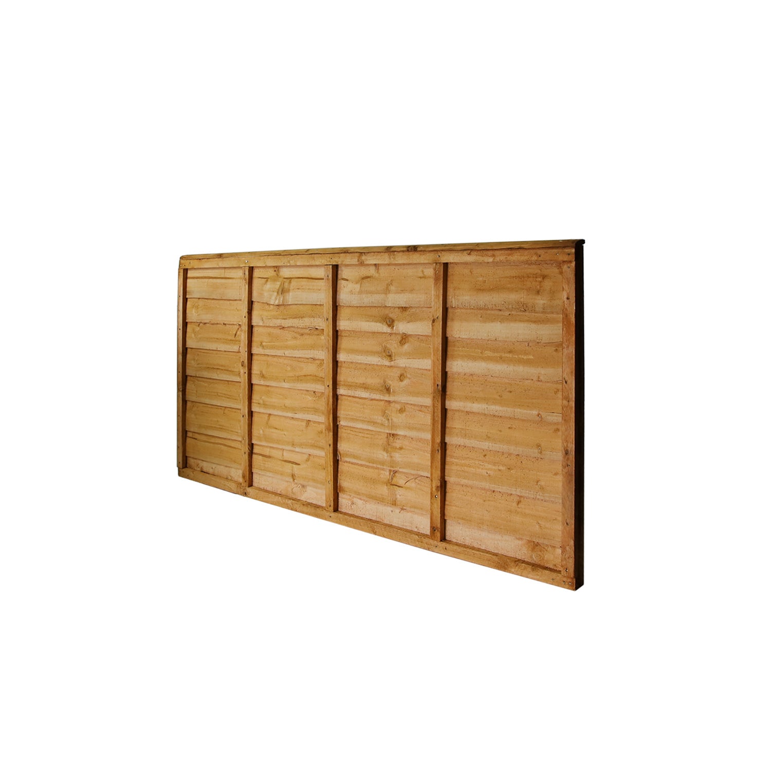 6' x 3' Waney Lap Fence Panel – Discount Builders Merchant